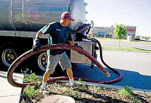 Jose is part of our team for grease trap cleanouts in Kendall, FL